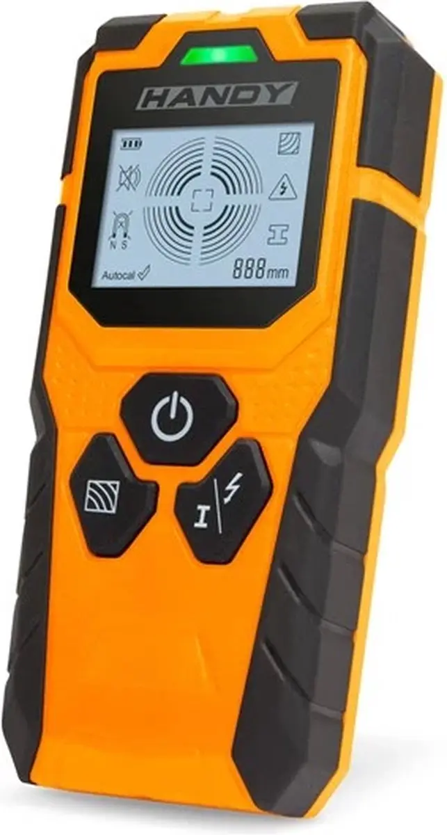 Handy 10040 Digitale Metaaldetector - 10cm Detectie - ±10mm Nauwkeurigheid