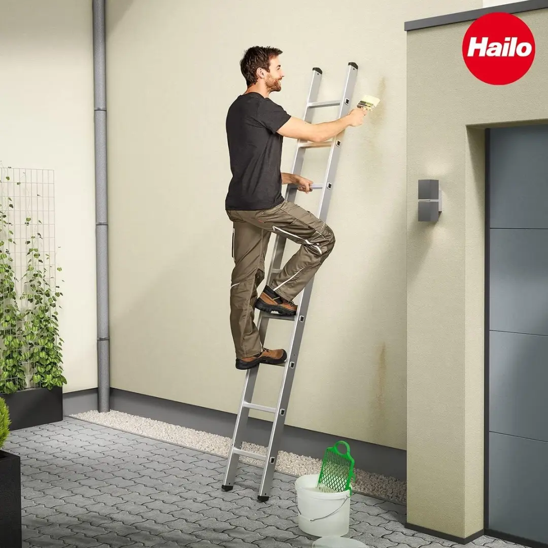 Hailo S60 ProfiStep UNO Aluminium Ladder - 9 Sporten