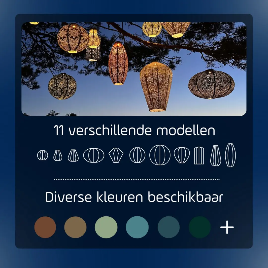 Lumiz Solar Tuinverlichting Golden Set - 3 Stuks