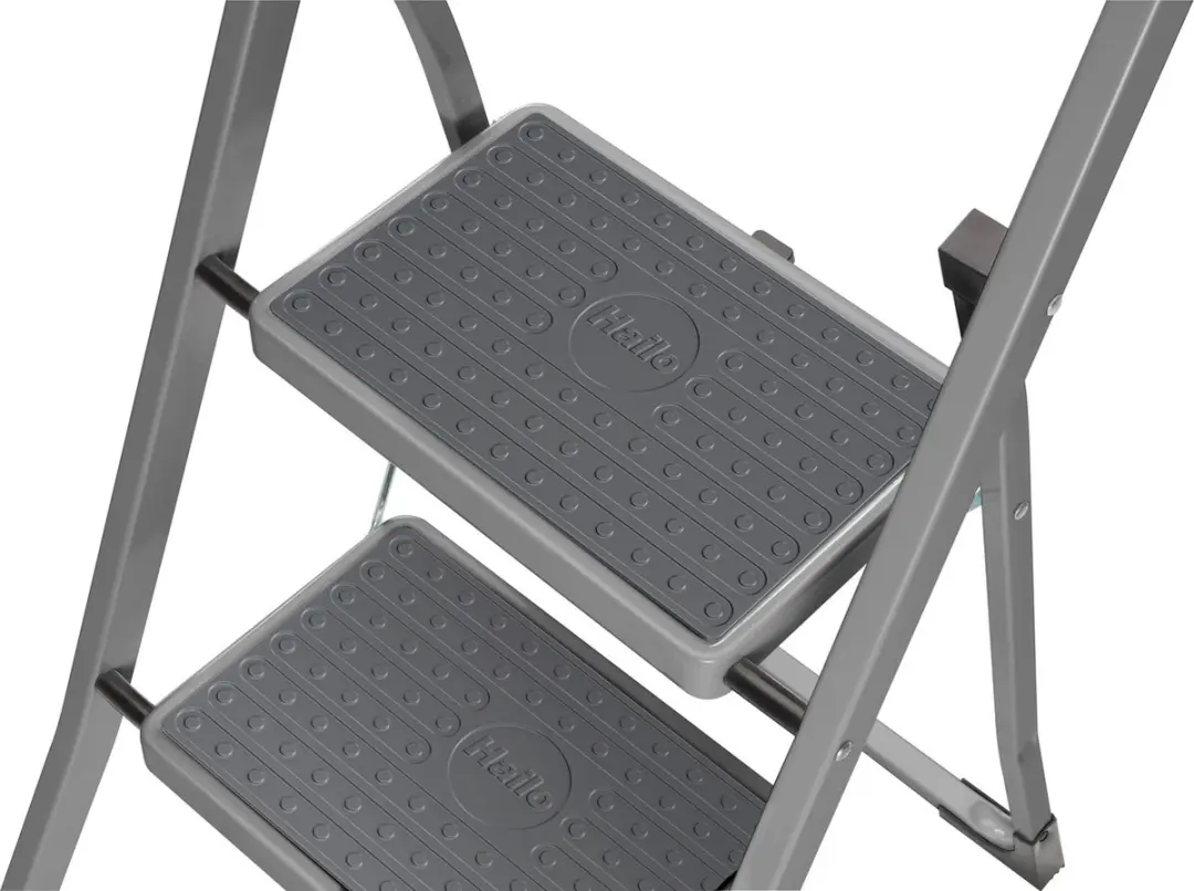 Hailo K45 Huishoudtrap 2 treden - Antraciet