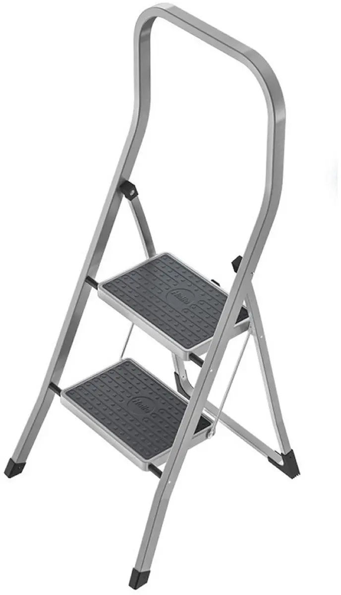 Hailo K45 Huishoudtrap 2 treden - Antraciet - afbeelding 6 van 6
