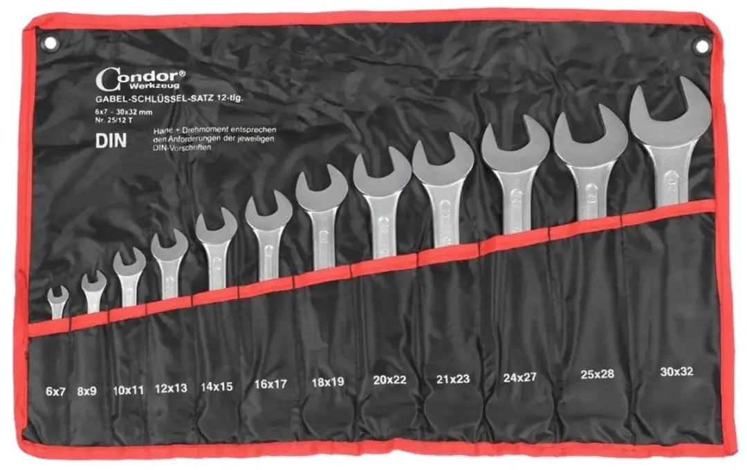 Condor Ringsleutelset 6-32mm - 12-delig