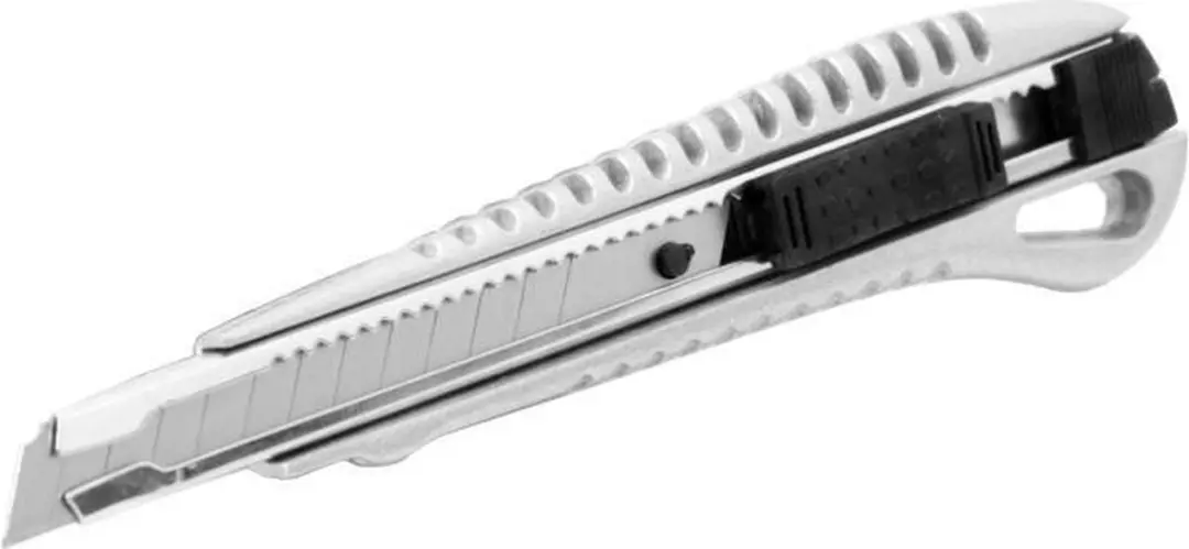 Handy Stanleymes Afbreekmes 9MM - Zilver
