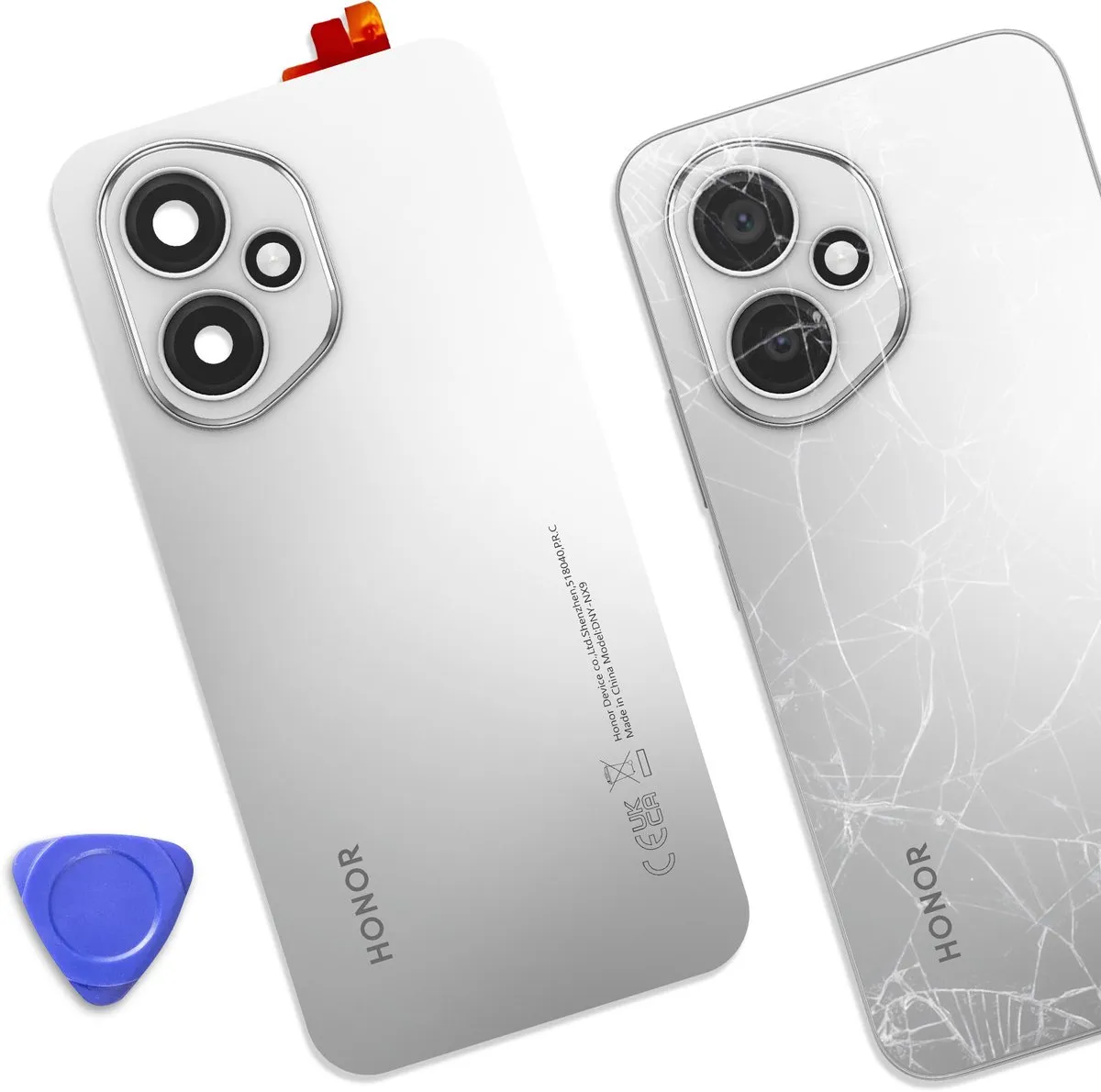 Honor 400 Originele Batterijklep - Zilver - 0235APPC