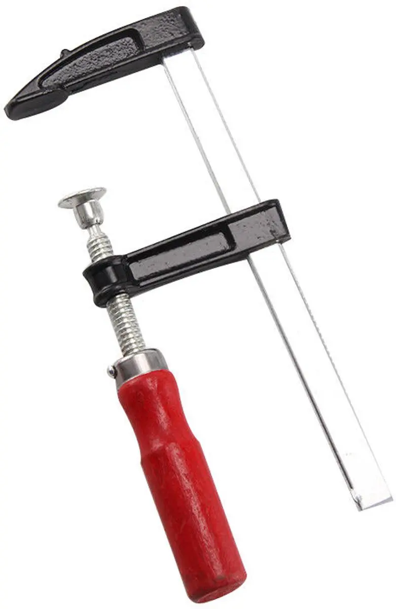 Condor Lijmklem F-type 150x50mm - 2 Stuks - Rood/Zwart/Zilver