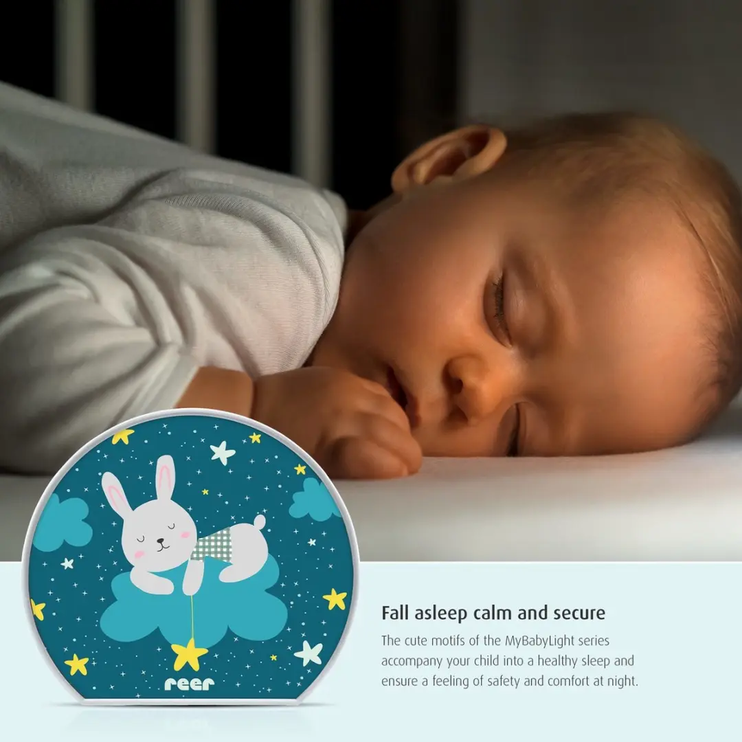 Reer MyBabyLight Haasje Nachtlampje - Warm wit 5500K