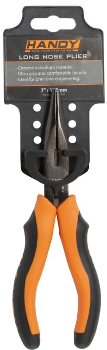 Handy Punttang 165mm - Long Nose - Chroom-Vanadium Staal