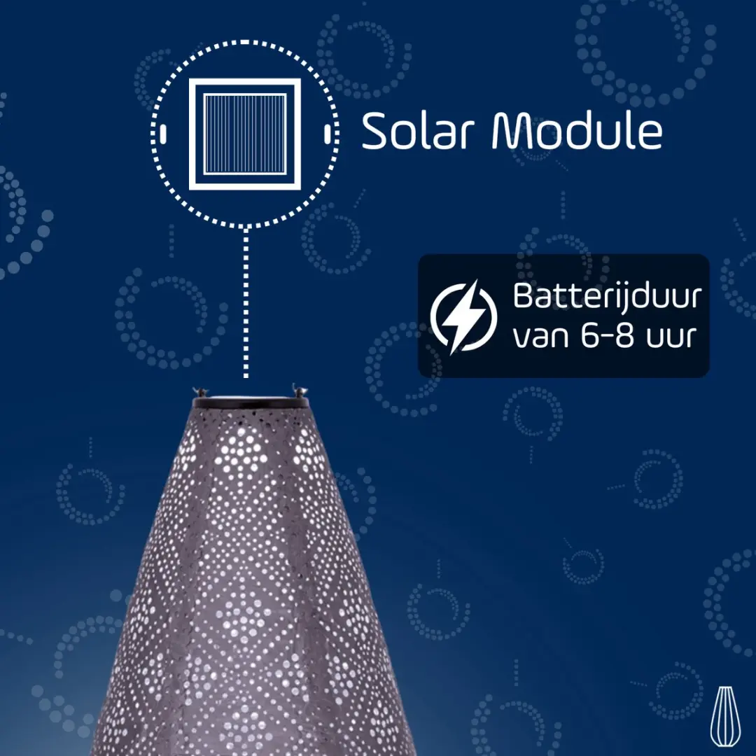 Lumiz Solar Tuinverlichting Topaze Drop 28cm - Lichtpaars