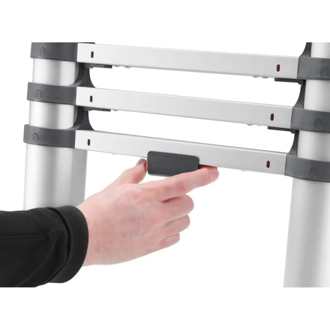 Hailo T80 FlexLine Telescoopladder - 11 treden - Aluminium