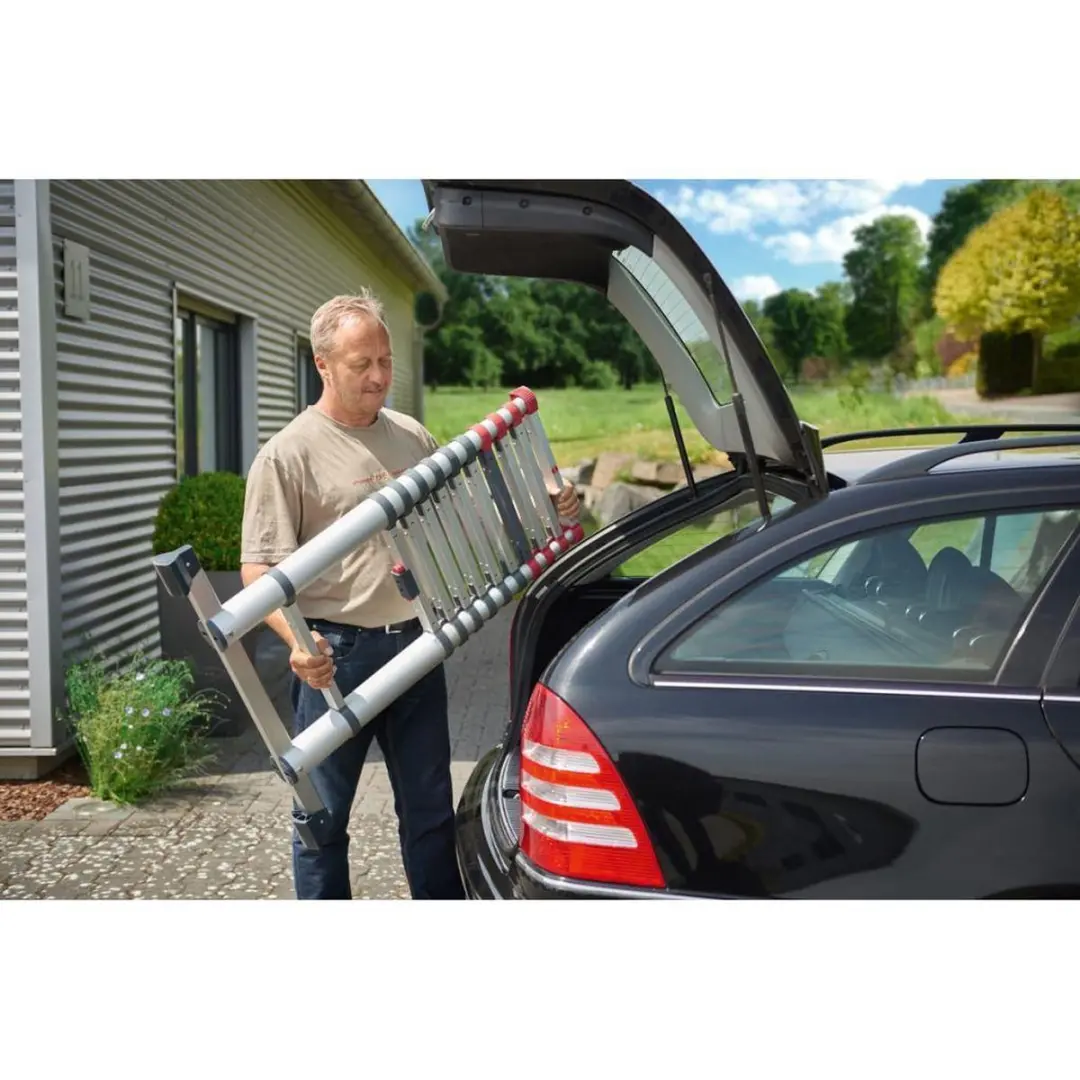 Hailo T80 FlexLine Telescoopladder - 11 treden - Aluminium - afbeelding 6 van 6