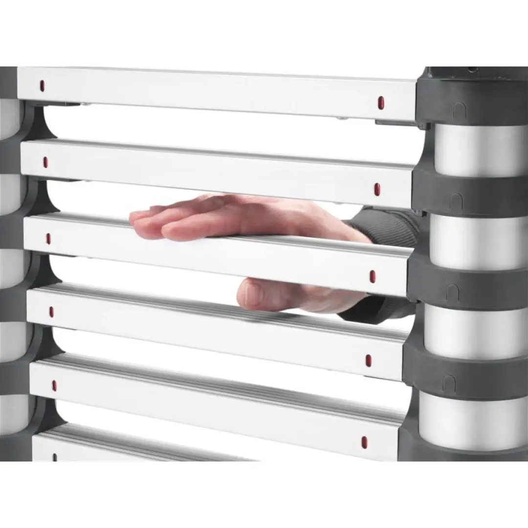 Hailo T80 FlexLine Telescoopladder - 11 treden - Aluminium