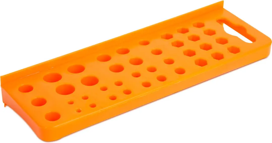 Handy Wand Gereedschapshouder 4 Panelen - 35-delig - Zwart/Oranje