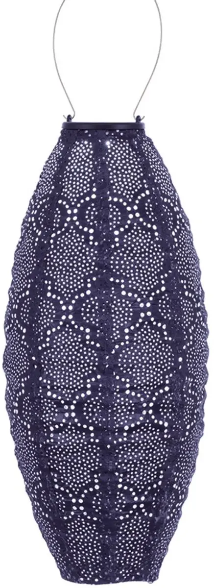 Lumiz Solar Lampion Future Dusk Set - 4 Stuks - Blauw/Paars