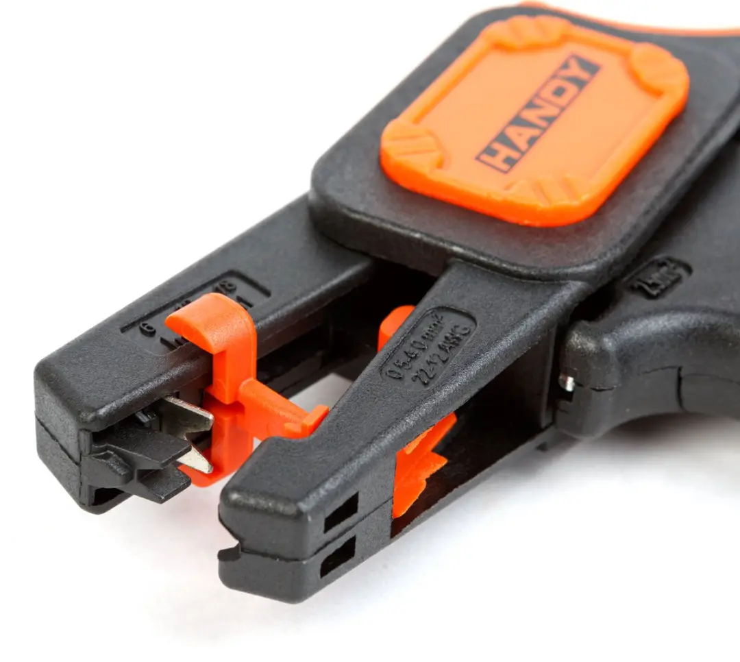 Handy Kabelstripper 0,5–4mm² - Automatisch - Oranje/Zwart