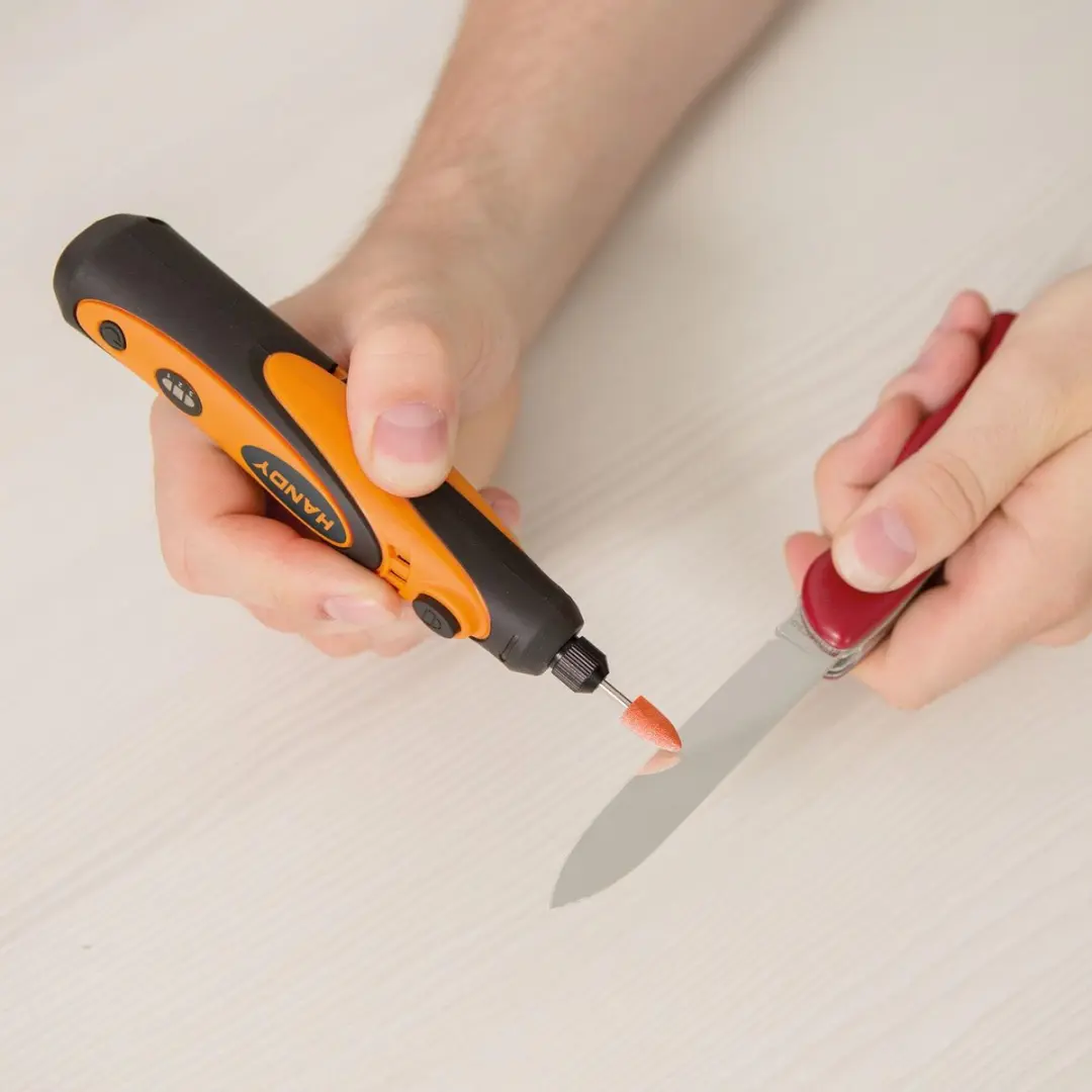 Handy Elektrische Graveerpen 10366 - Draadloos USB Oplaadbaar - 4 Frezen - afbeelding 6 van 6