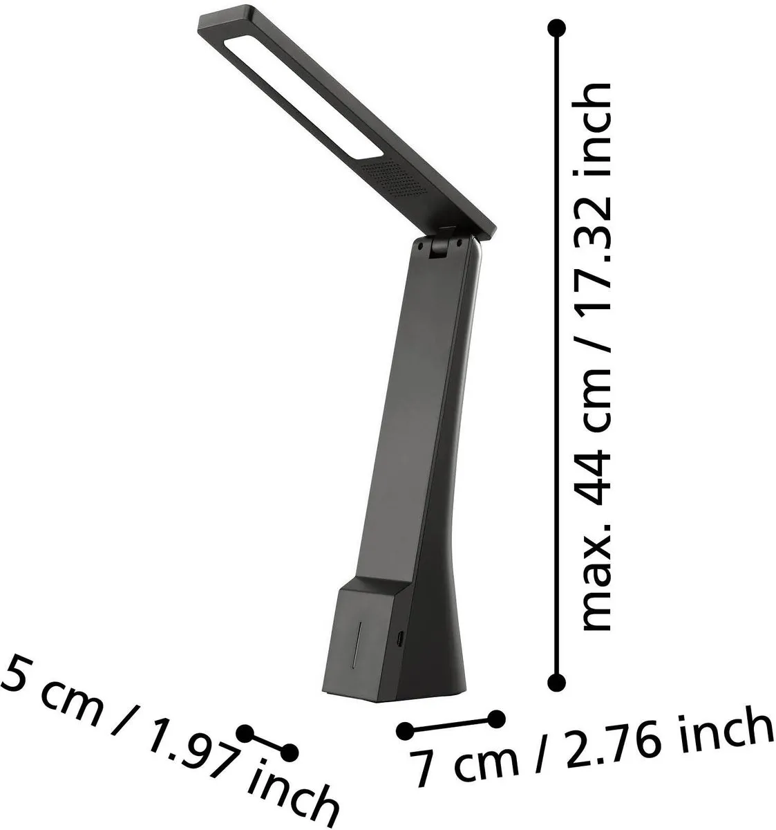 Eglo La Seca Tafellamp - Zwart