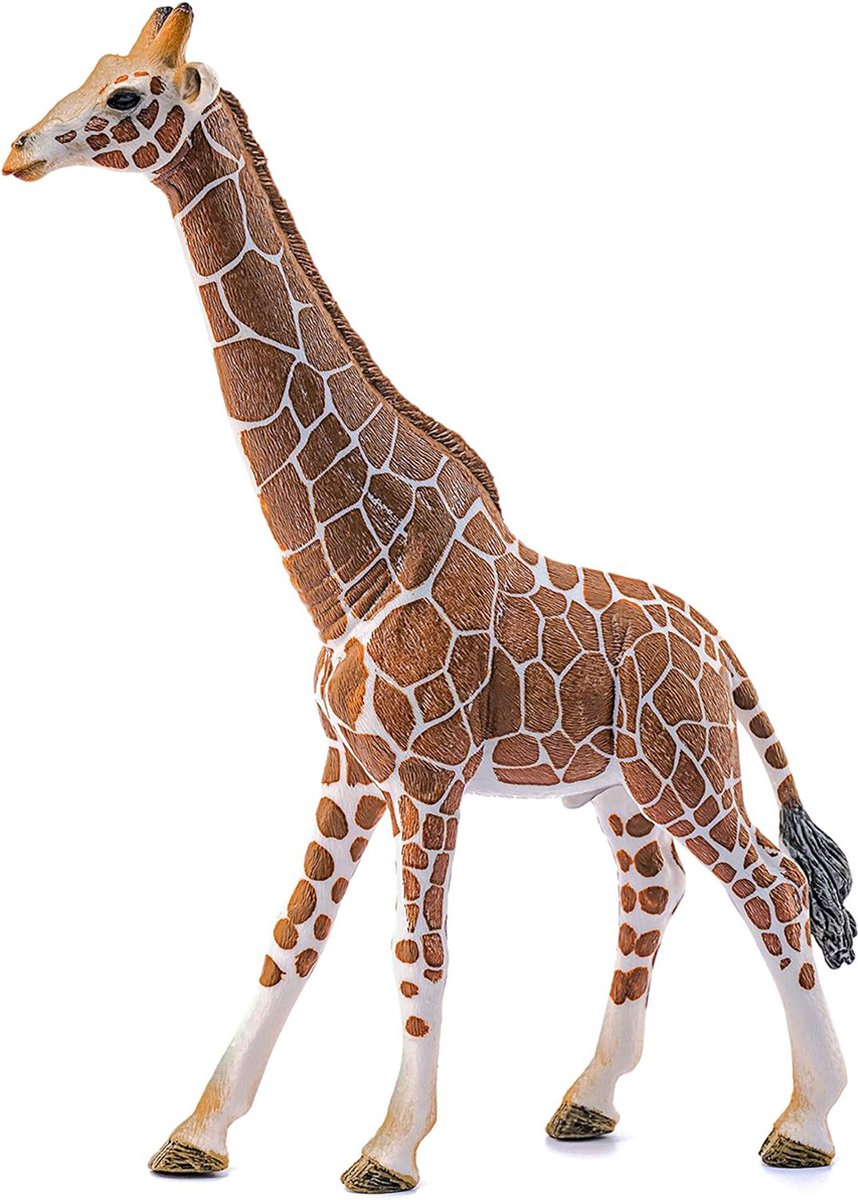 Schleich Wild Life - Giraffe Mannetje, Figuur voor Kinderen 3+