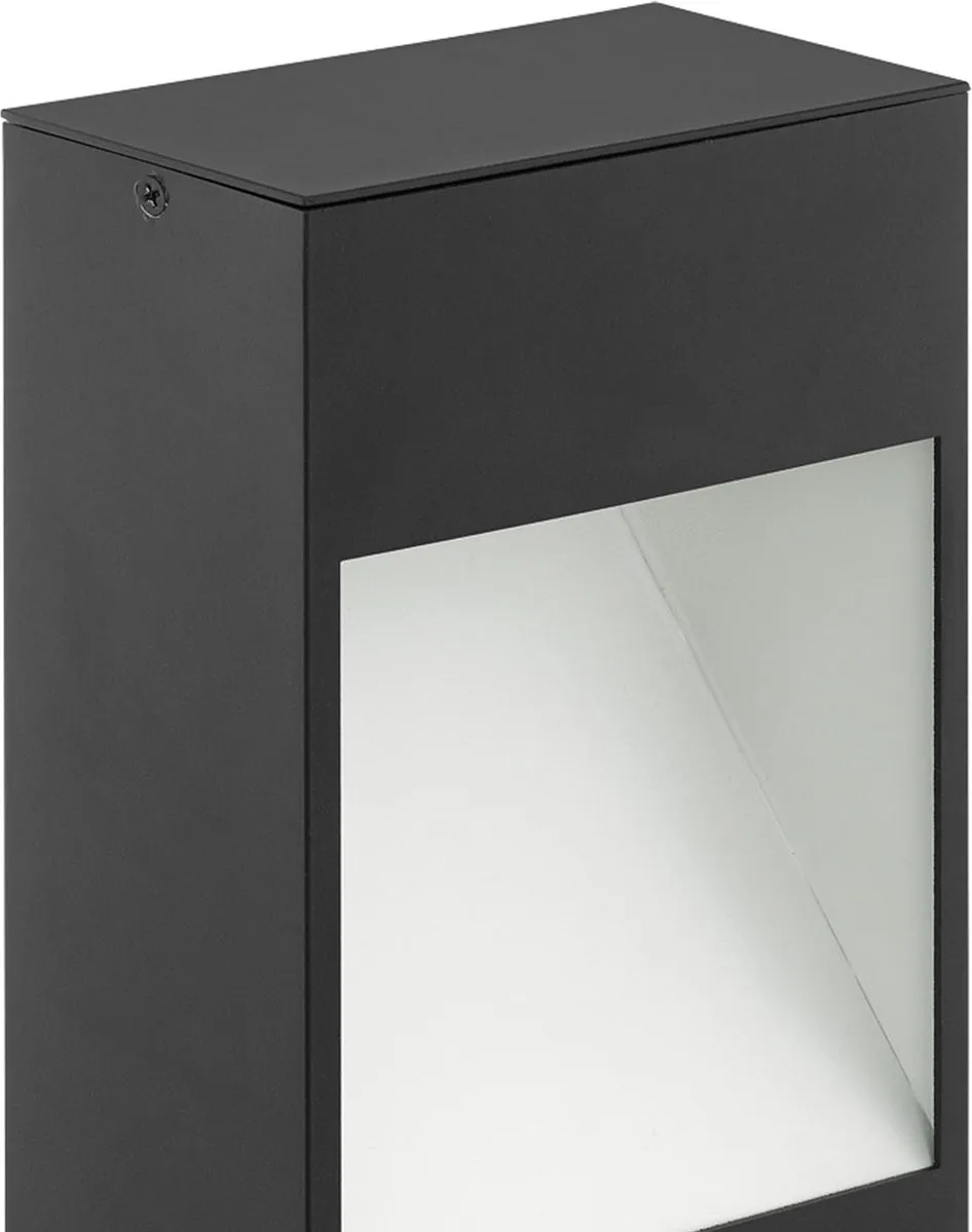 Eglo Manfria LED Buitenvloerlamp 10W - Antraciet/Wit