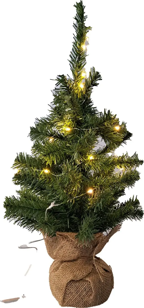 Ideas4seasons LED Lichtslinger 2x20 Warm Wit - 4x Batterijen