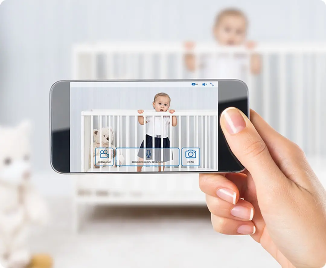 Reer HD IP BabyCam 80300 - Wit