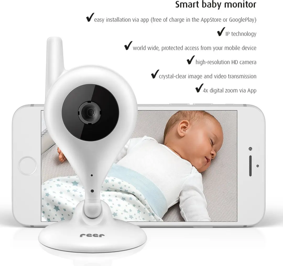 Reer HD IP BabyCam 80300 - Wit