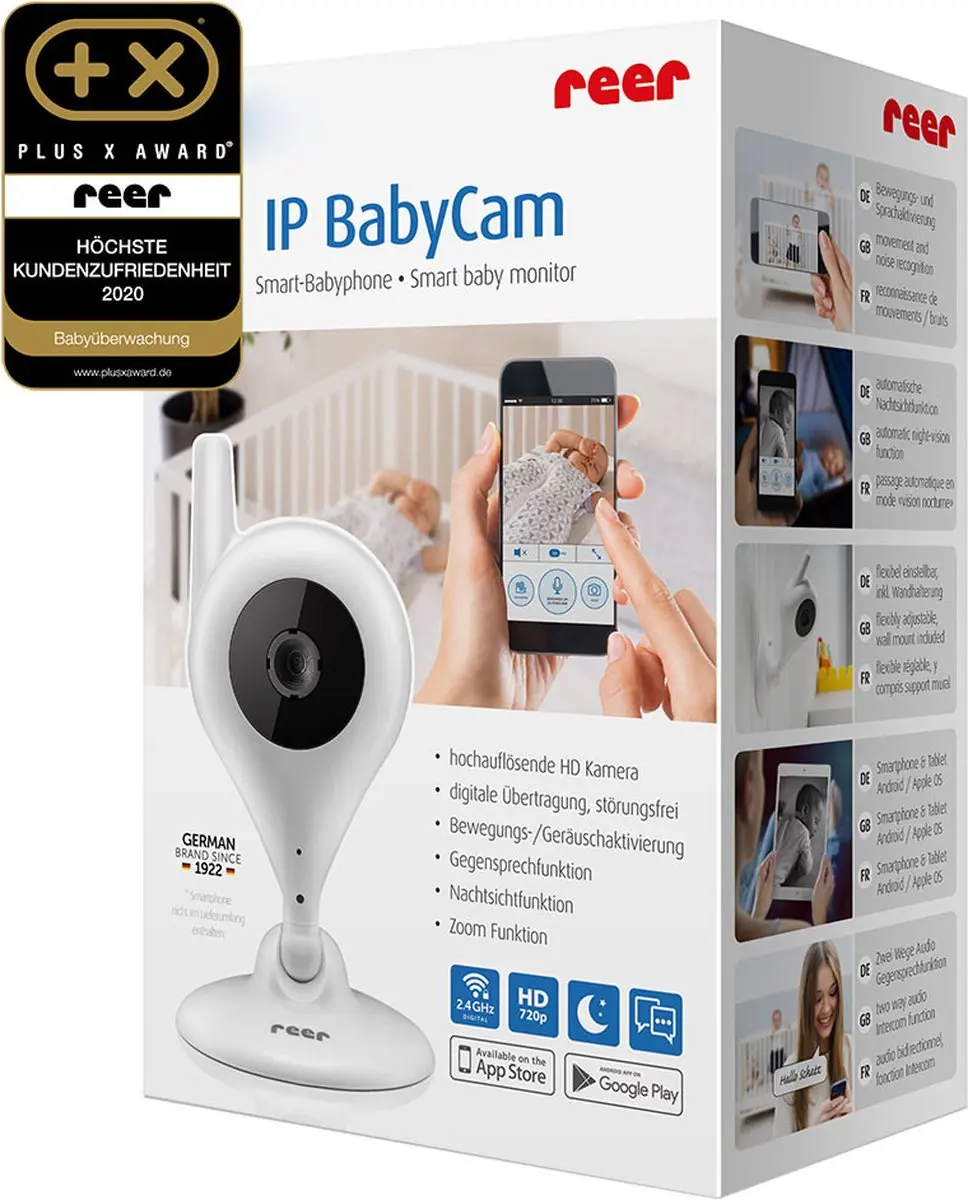 Reer HD IP BabyCam 80300 - Wit