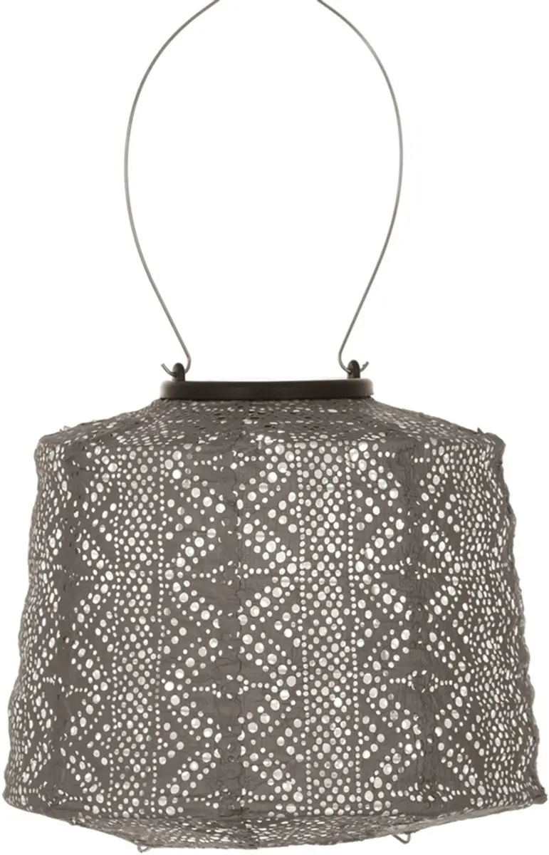 Lumiz Madagaskar Zonne-Lampionnen - 4 Stuks - Koper/Goud/Mocha/Taupe