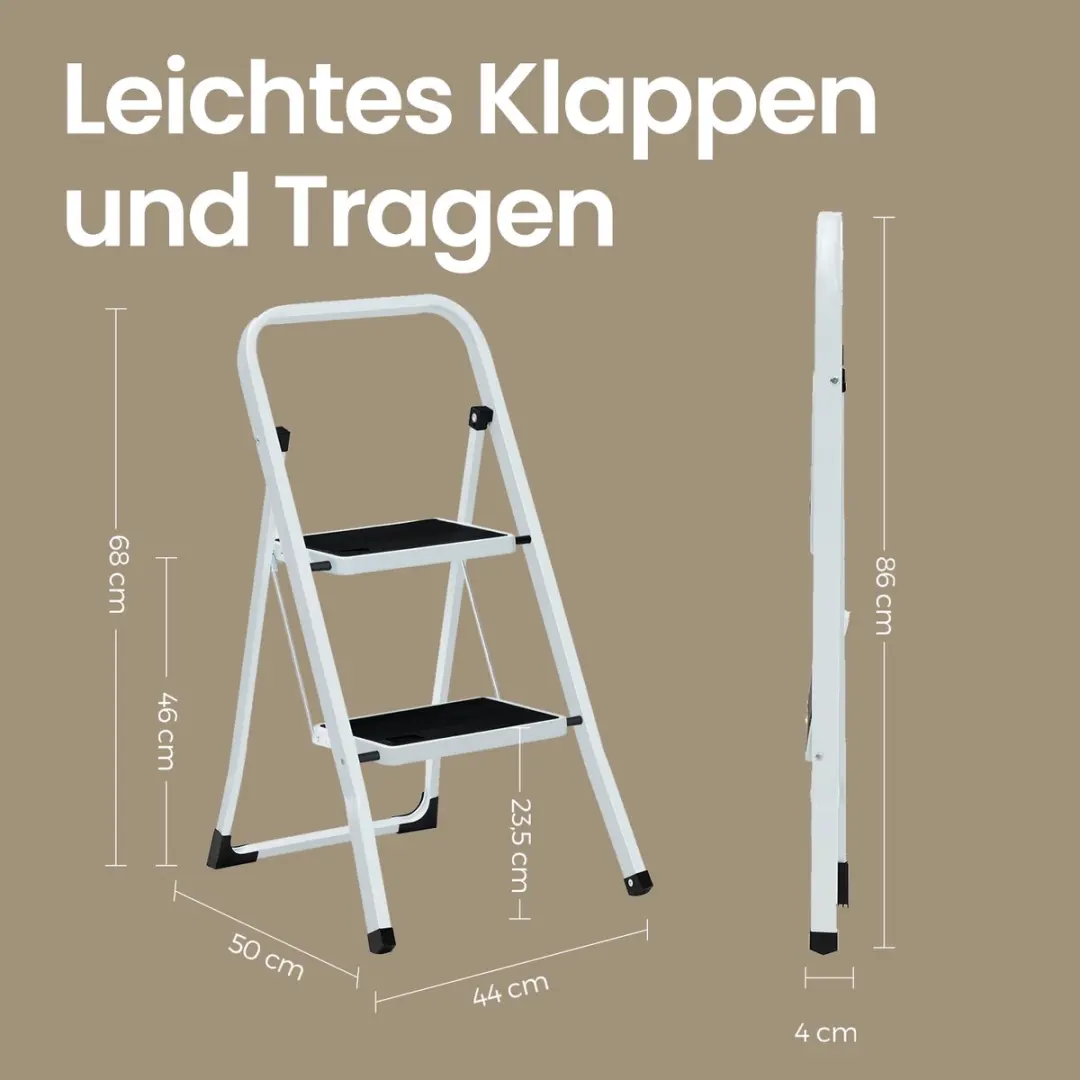 Songmics Trapladder 2 Treden - afbeelding 6 van 6