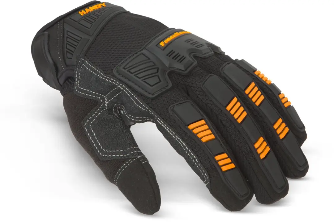 Handy Werkhandschoenen L - PVC Palm Impactbescherming Touchscreen - Meerkleurig