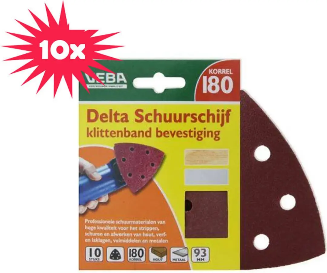 VEBA P180 Delta-schuurpapier