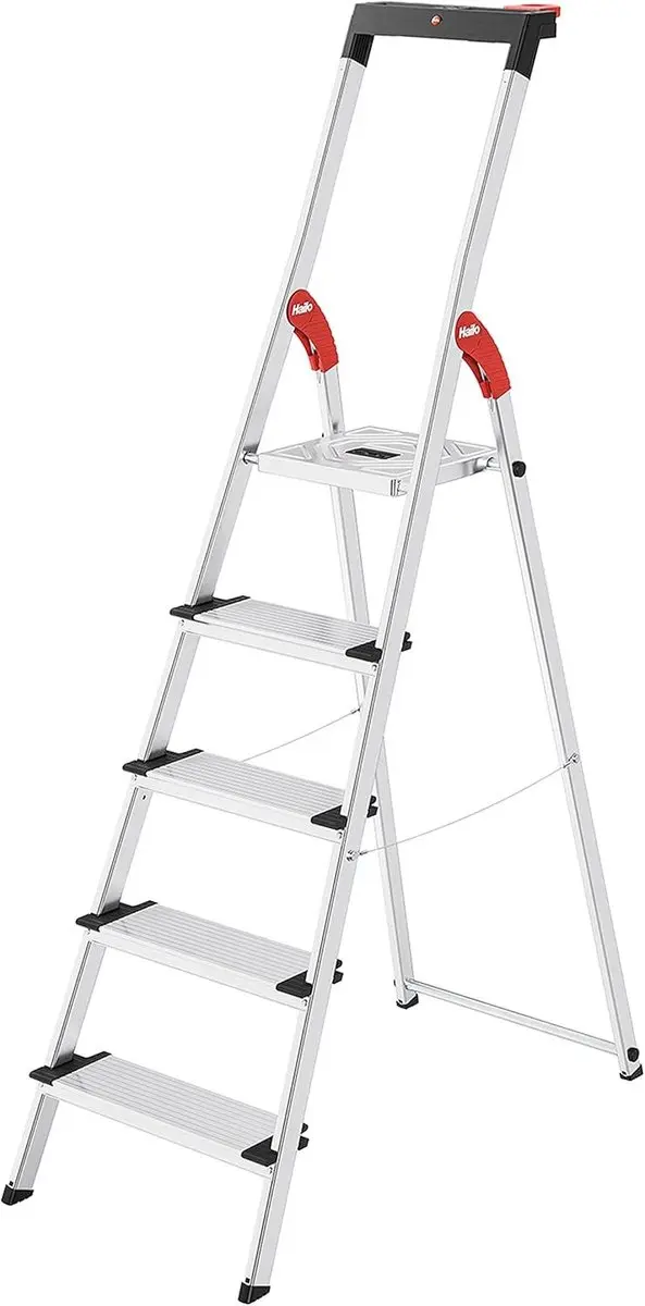 Hailo L75 ComfortLine Aluminium Veiligheidstrap 5 Stappen