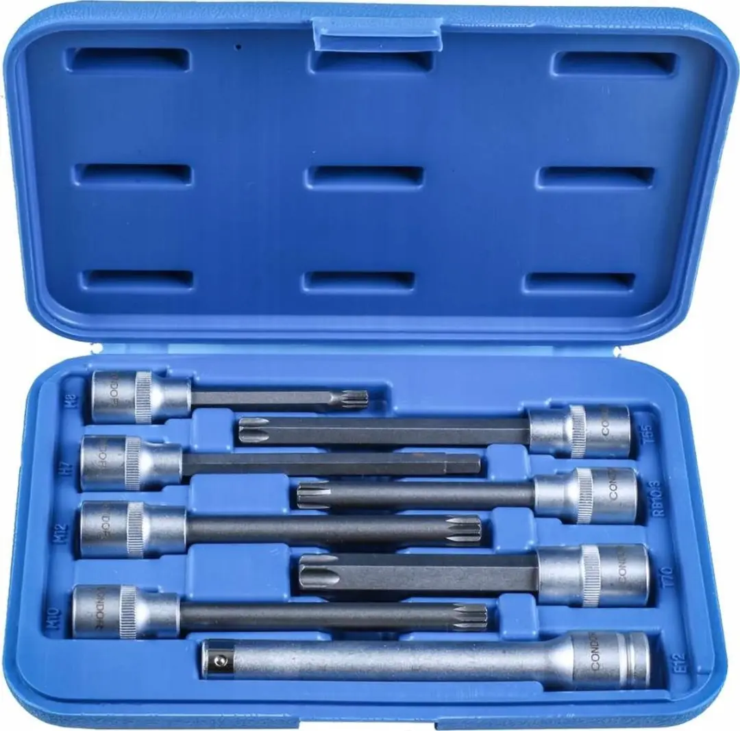 Condor Klephuisdopset 8 Stuks - 1/2" Aandrijving