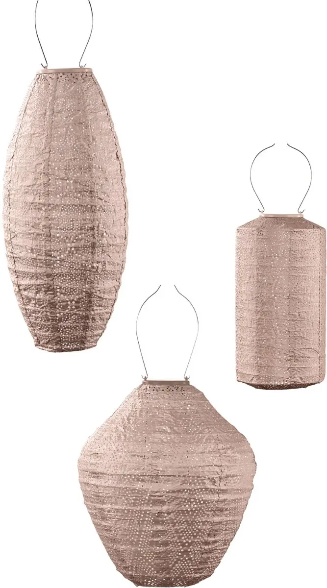 Lumiz Solar Lampion Roze