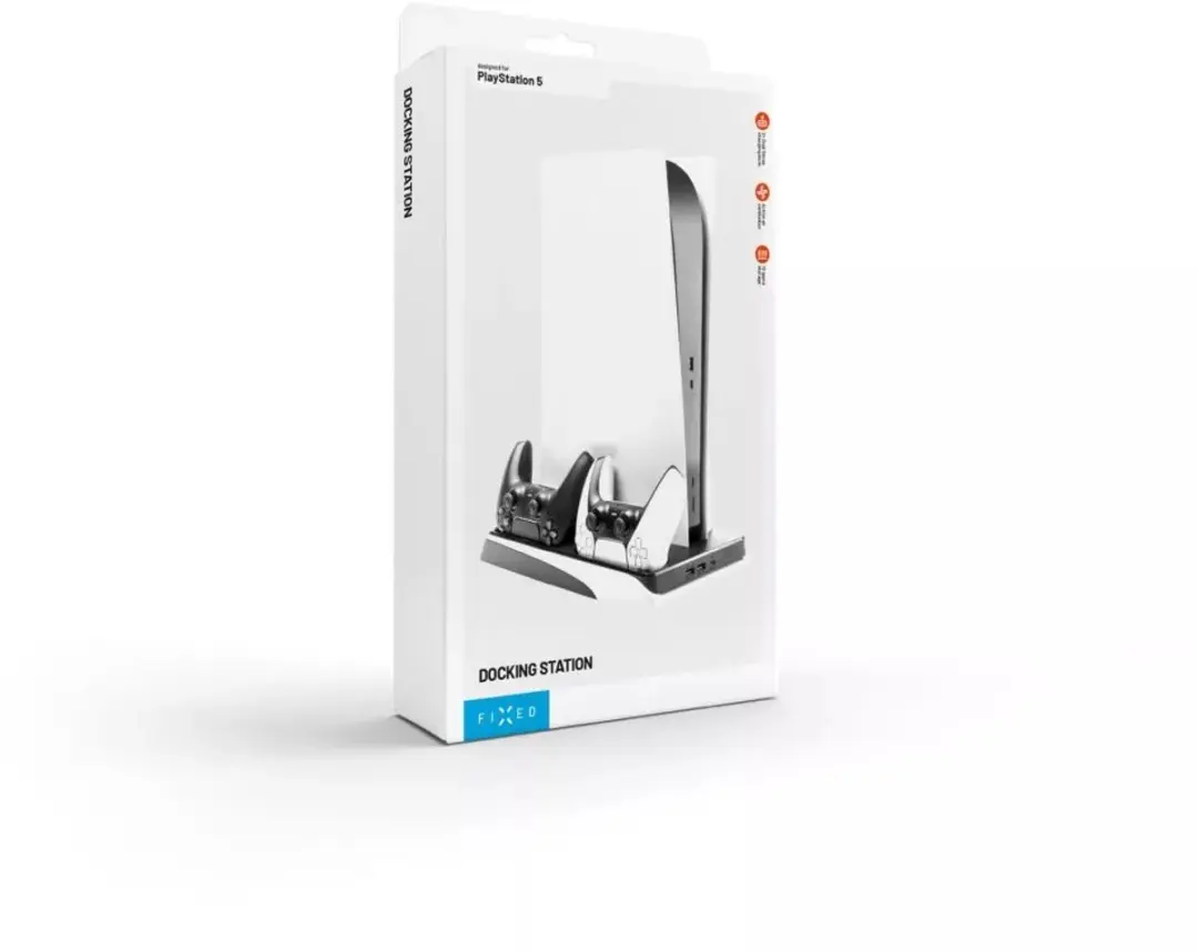 Fixed Multifunctioneel Station FIXPS5-MCS-BW PS5 - Zwart/Wit