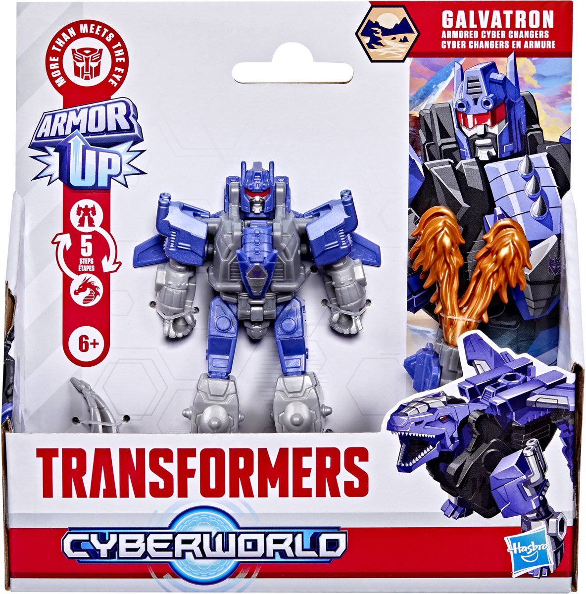 Transformers Cyberworld Armored Cyber Changers Galvatron