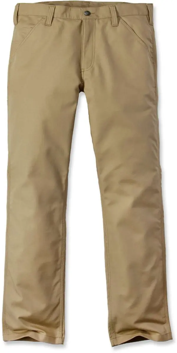 Carhartt Rugged Stretch Canvas Pant Heren - W38/L34 - Dark Khaki