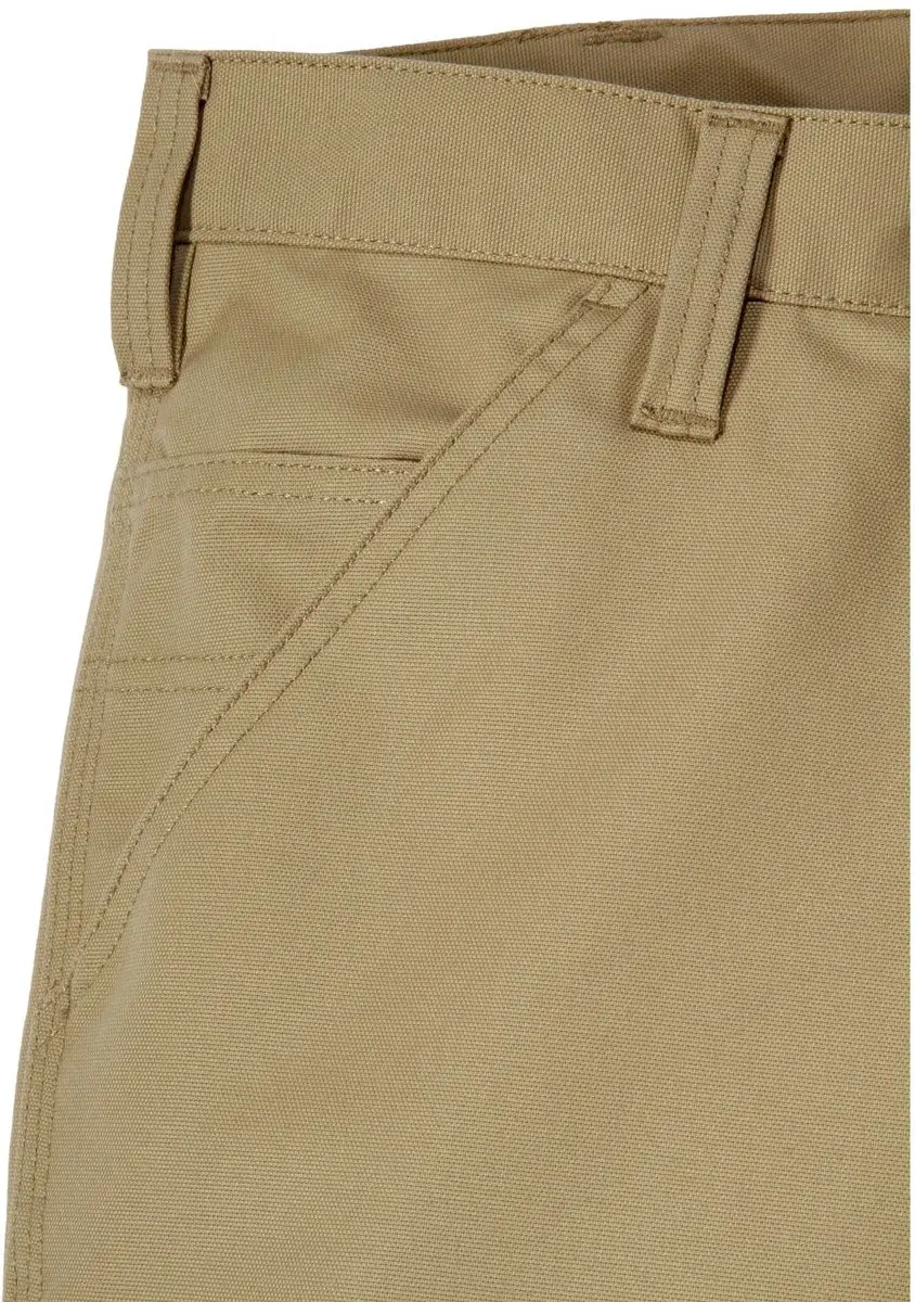 Carhartt Rugged Stretch Canvas Pant Heren - W38/L34 - Dark Khaki