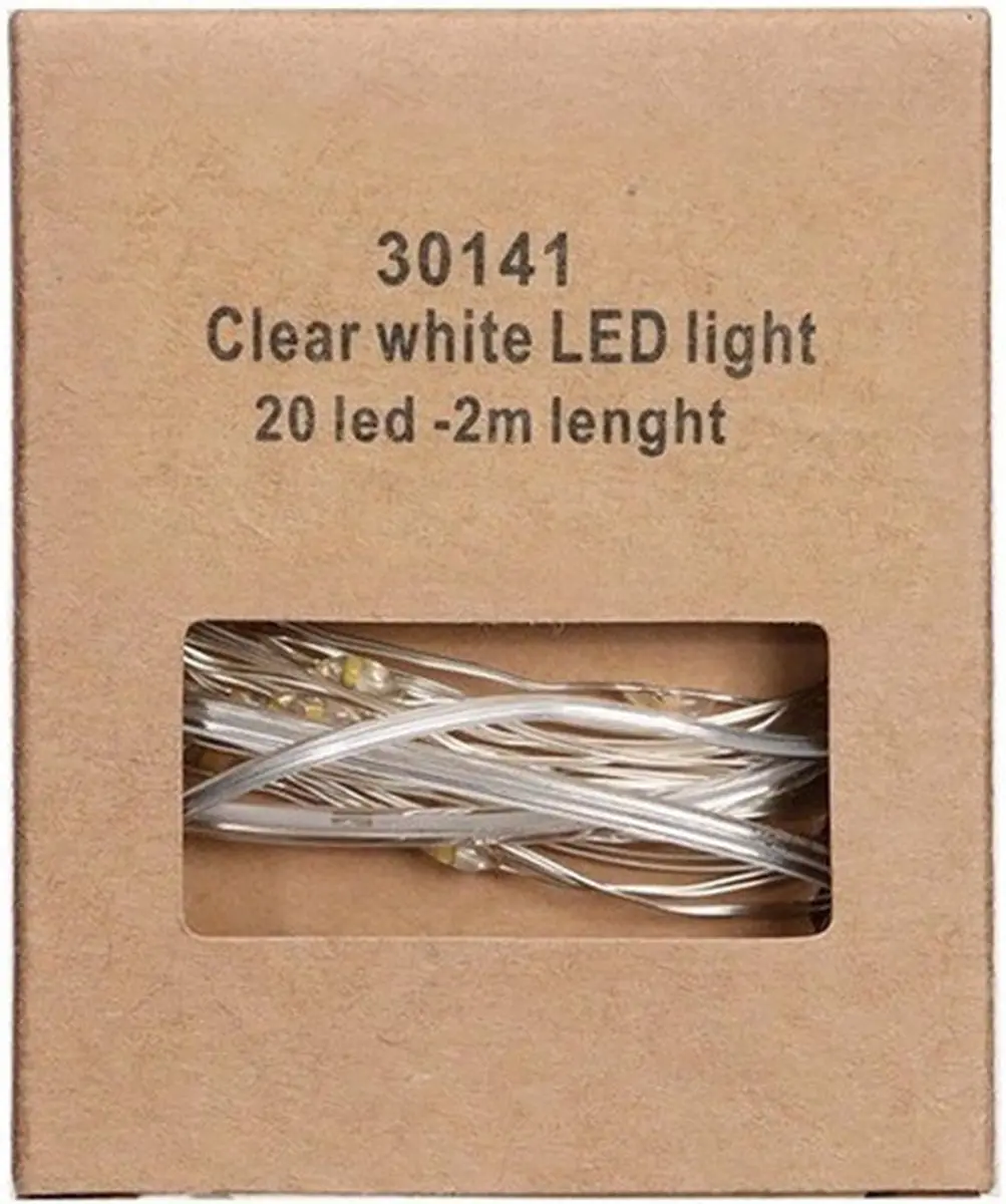 Ideas4Seasons LED Lichtslinger 2m - 20 Lampjes - 3 Stuks