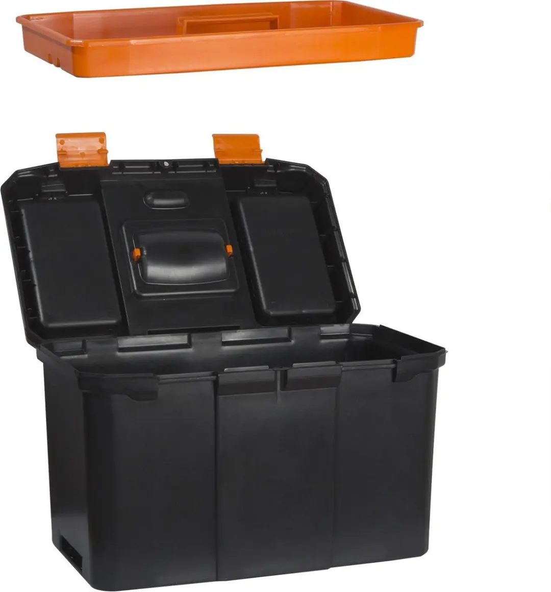 Handy Gereedschapskoffer 10932 Leeg - Zwart/Oranje