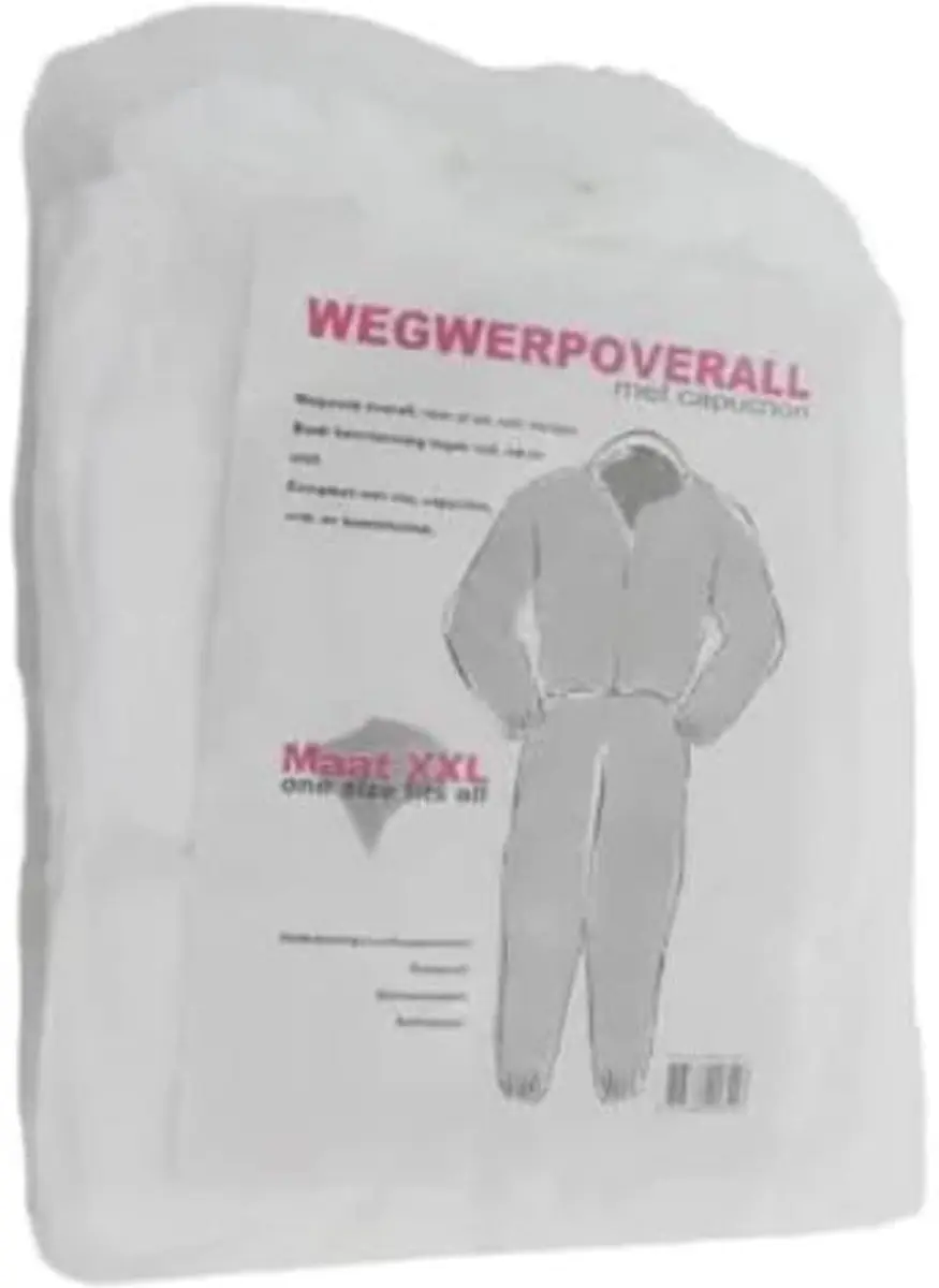VEBA Wegwerp Overall XXL - Wit