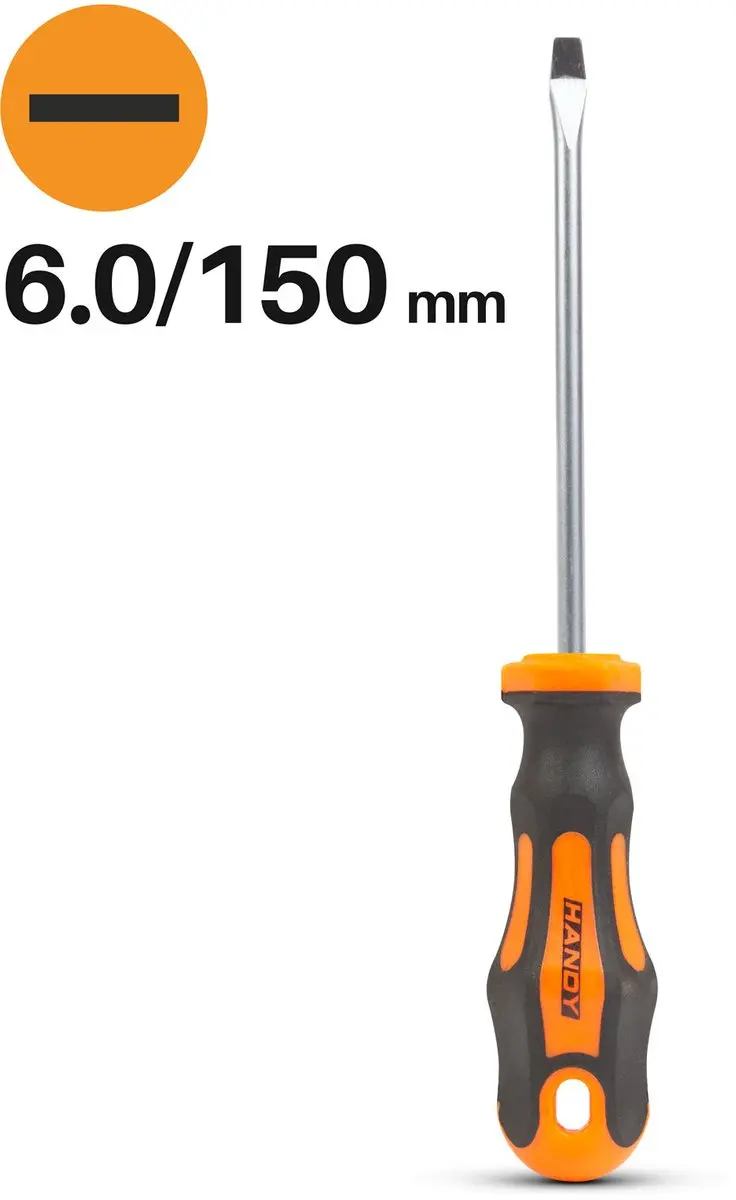 Handy Platte Schroevendraaier 6.0mm 150mm