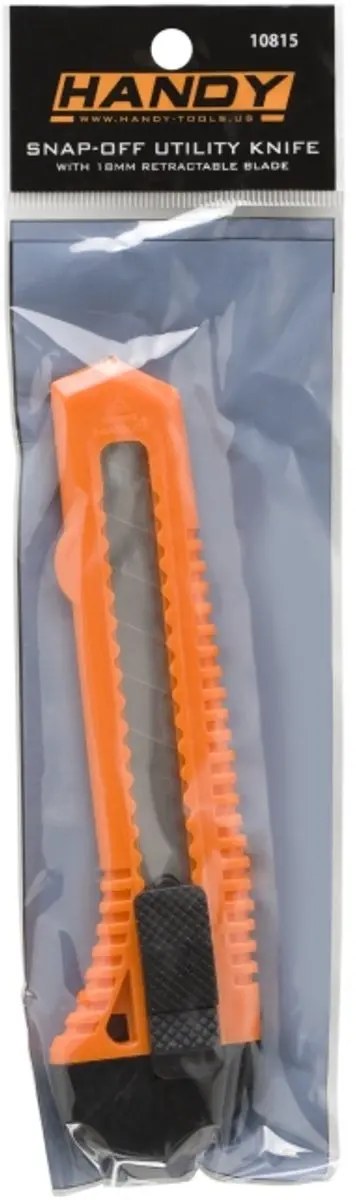 Handy Afbreekmes 18mm - Oranje/Zwart