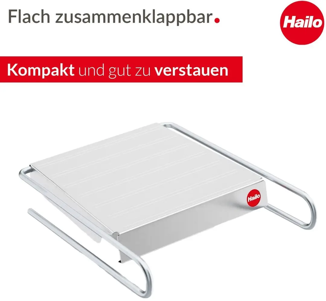 Hailo Hangend Ladderplateau Staal 9950-001