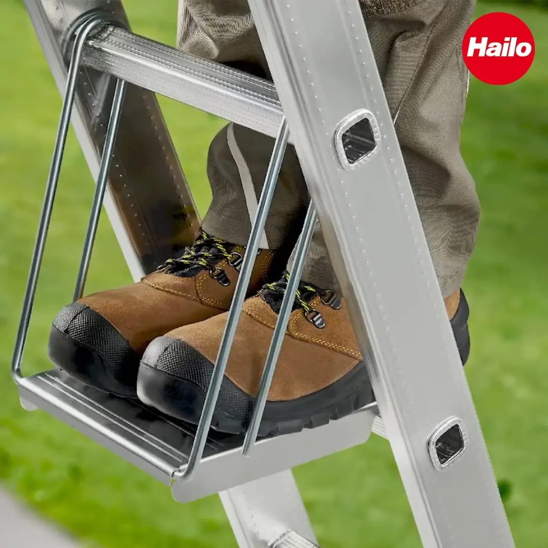Hailo Hangend Ladderplateau Staal 9950-001