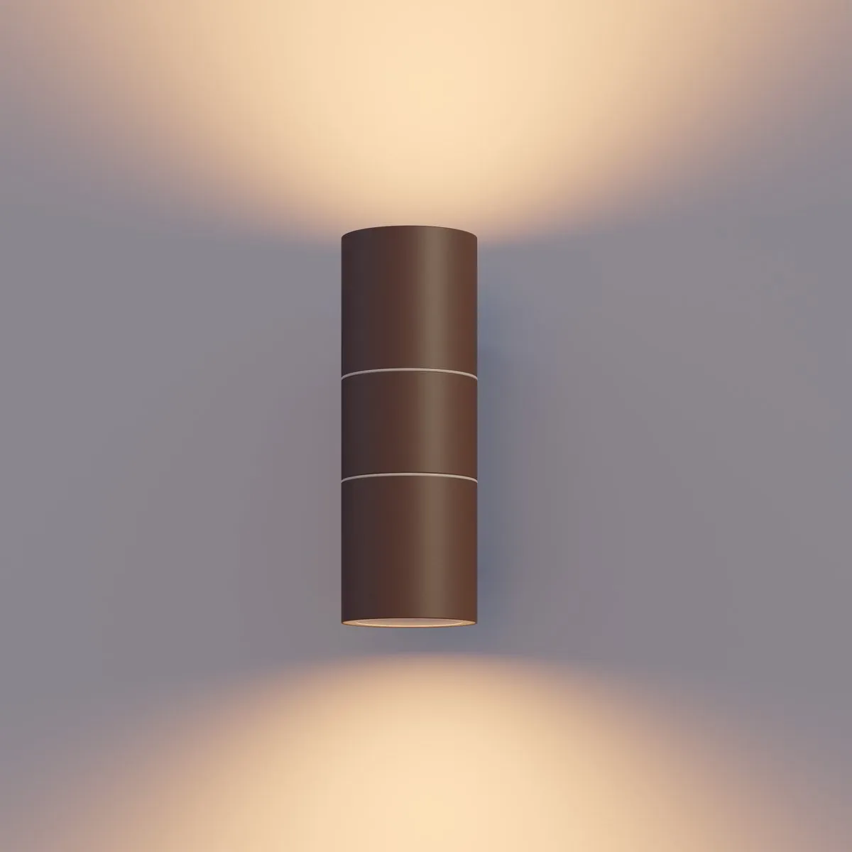 Calex Wandlamp Turin 2x GU10 IP54 Roest
