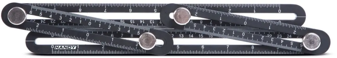 Handy Multi Hoekmeter 31cm - Zwart - afbeelding 6 van 6