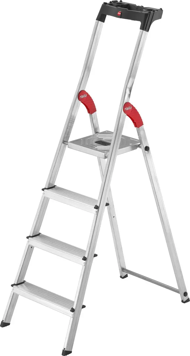 Hailo L60 StandardLine Veiligheidsladder 4 treden