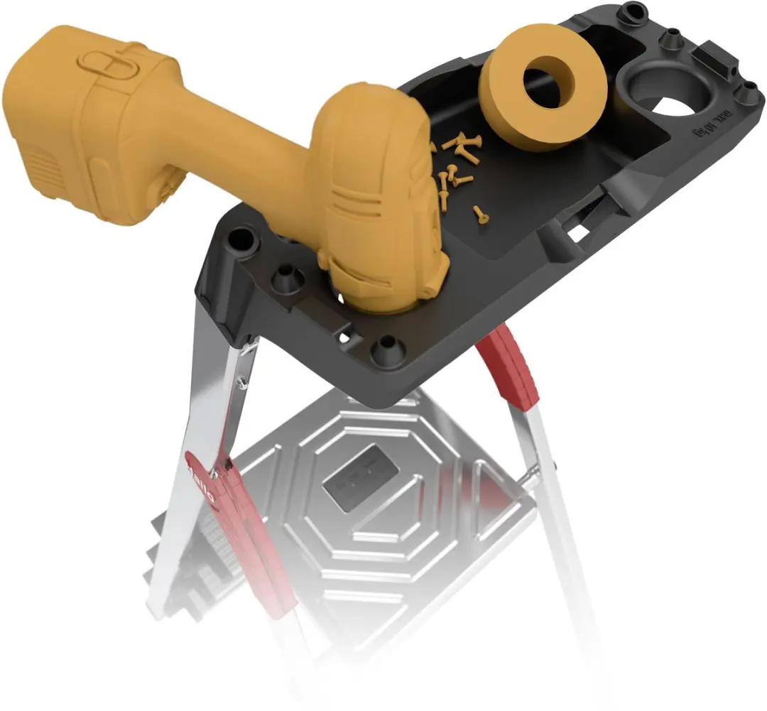 Hailo L60 StandardLine Veiligheidsladder 4 treden - Aluminium - afbeelding 6 van 6
