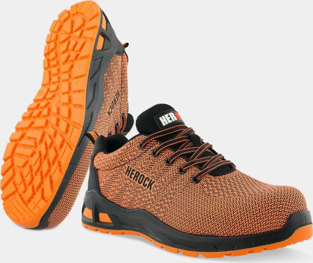 Titus S1P Lage veiligheidssneakers oranje 37
