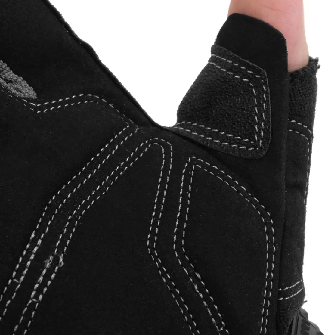 Handy Werkhandschoenen L Fingerless - Foam Palm - Zwart